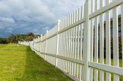 Vinyl Fence Installation detail